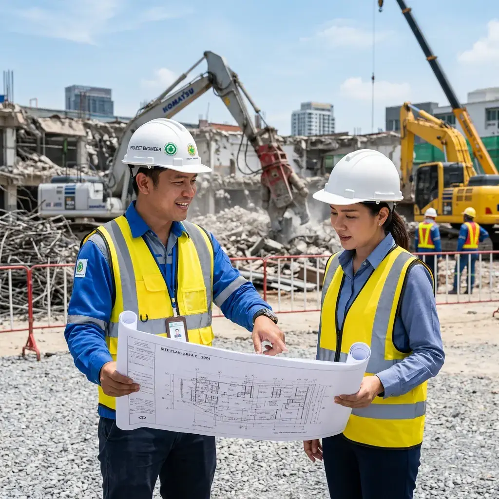 ข้อตกลงสำคัญในสัญญารื้อถอนอาคาร: ป้องกันการทิ้งงานและคุ้มครองความเสียหาย 100%